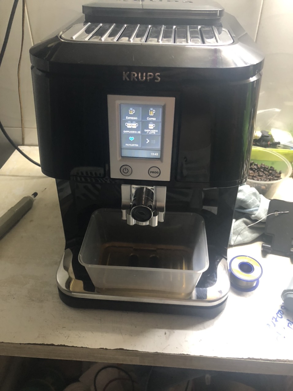 Krup 1 - Sửa máy cafe Krups không ra nước tại Sài Gòn