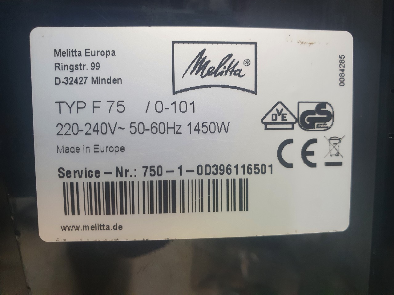 z5377572109596 dd785777b3b7187df28102010a6ce361 - Các lỗi phổ biến trên máy cafe Melitta 