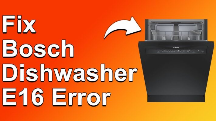 Sửa Máy Rửa Bát Bosch Lỗi E16 Sửa Máy Rửa Bát Bosch Lỗi E16