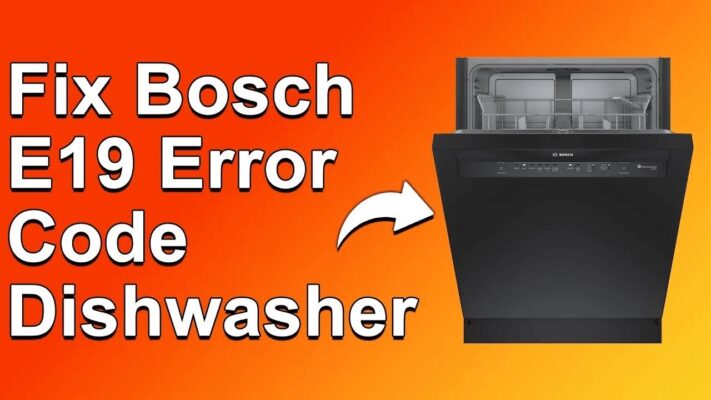 Sửa máy rửa bát Bosch lỗi E19 Sửa máy rửa bát Bosch lỗi E19