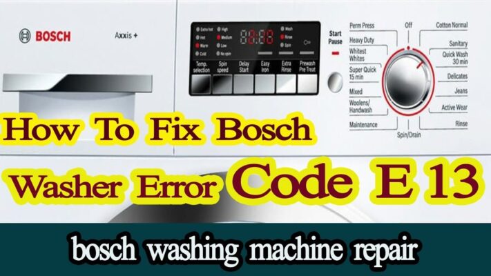 Sửa máy rửa bát Bosch lỗi E13 Sửa máy rửa bát Bosch lỗi E13