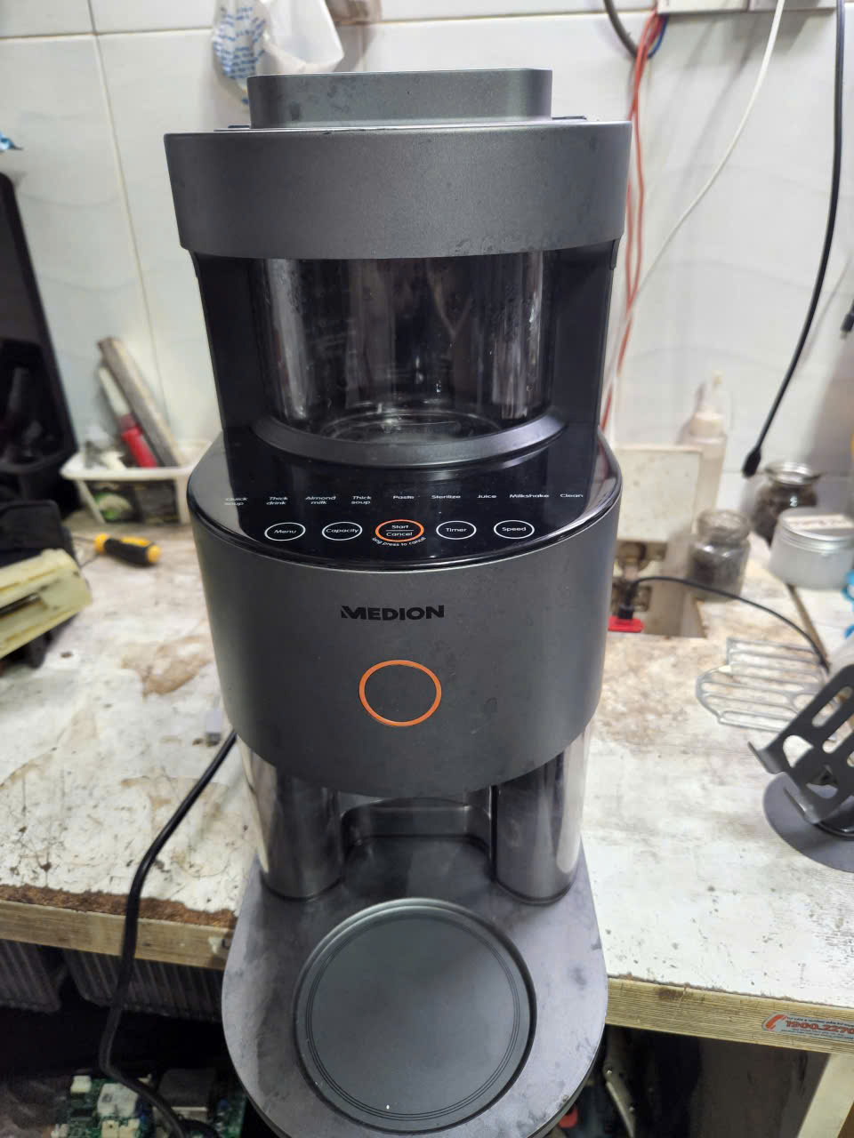 z7701682965397 d6d67060ca7d1d485b5b804d58b3c53f - Sửa m&aacute;y sữa hạt Medion lỗi E25 tại HCM